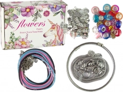 Set voor het maken van sieraden met kralen en armbanden