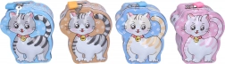 Keramische spaarpot kat 11 × 6 × 12,5 cm