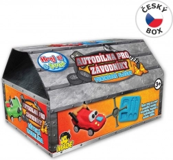 Klei Autowerkplaats voor kleine racers