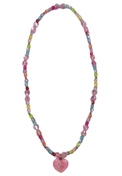 Kinderketting met hartjeshanger