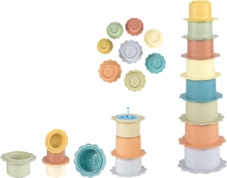 Stapeltoren bekers Bloem - 8 stuks