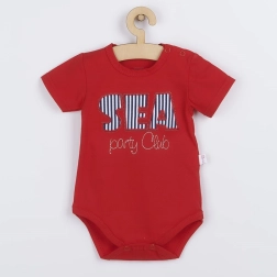Zomer babybody Koala Sea Party rood