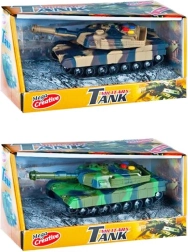 Batterijtank met geluid en licht