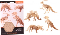3D-puzzel houten dinosaurus