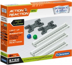 Clementoni Actie-Reactie – rails en platforms uitbreidingsset