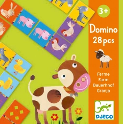 Djeco Domino Granja: Educatief kinderspel met dieren