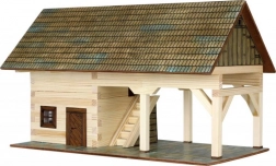 Houten lijmconstructieset WALACHIA – schuur 1:32