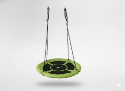 Hangend nestschommel 100 cm – groen