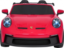 Elektrische kinderauto Porsche 911 GT3 24V met twee zitplaatsen – Rood