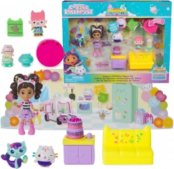 Gabby’s Poppenhuis – verjaardagset Cakey Cat met figuren en accessoires