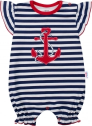 Meisjes zomerse jumpsuit New Baby Marine