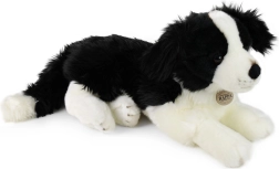 Pluchen Border Collie hond 45 cm milieuvriendelijk