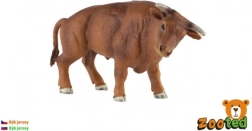 Plastic model van Jersey-stier 14cm