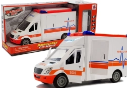 Accu-ambulance met brancard Geluid en Licht