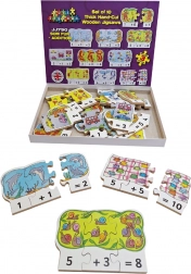 Just Jigsaws houten rekenpuzzel - 30 stukjes