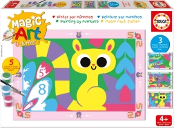 Schilderen op nummer jungle EDUCA