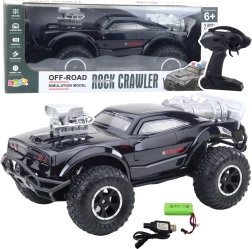 Grote RC offroad sportauto 1:8 – zwart