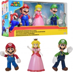 Super Mario figuren Mario, Luigi en prinses Peach 12 cm