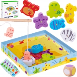 Houten magnetisch visspel TOOKY TOY voor kinderen