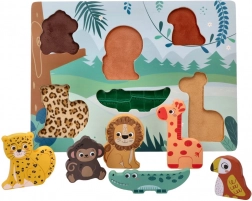 Houten 3D-puzzel Safari Dieren