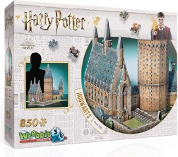Wrebbit 3D-puzzel Harry Potter: Grote Zaal van Zweinstein 850 stukjes