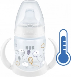 Leerfles voor baby’s met temperatuurcontrole 150 ml wit NUK