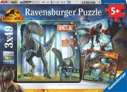 Ravensburger puzzel Jurassic World: Dominion 3×49 stukjes