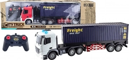 RC vrachtwagen 1:18 met LED en geluiden