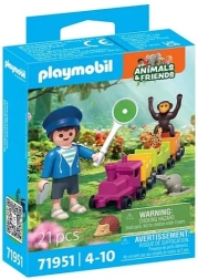 Playmobil Animals & Friends treinuitstapje met dieren