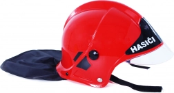 Rode brandweerhelm voor kinderen