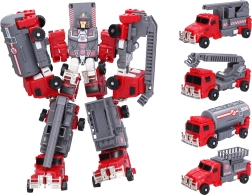 Brandweer-autorobot 5-in-1 24 cm