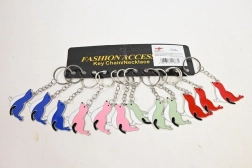 Metalen sleutelhanger zeehond (12 stuks)