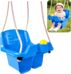 Kinder emmerzit-schommel blauw