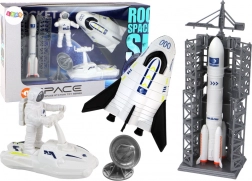 Ruimtemissie Ruimteset Raket Astronaut Ruimteschip 5 dlg