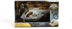 Militaire helikopter met figuurtje en accessoires