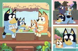 Puzzel Bluey 3x49 stukjes