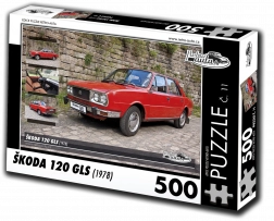 Puzzel RETRO-AUTA Škoda 120 GLS 1978 – 500 stukjes