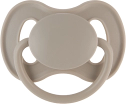 Canpol babies fopspeen van natuurrubber kersvorm NUDE 0–6 m, beige