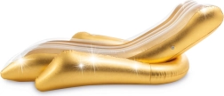 Opblaasbare ligstoel met glitters