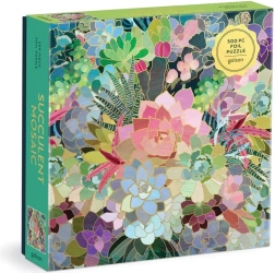 Puzzel GALISON mozaïek van succulenten 500 stukjes