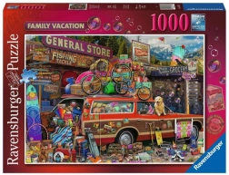 Puzzel 2D 1000 stukjes Familievakantie