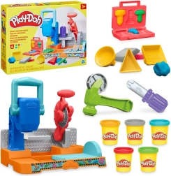 Hasbro Play-Doh kleurrijke werkplaats met boetseerklei en gereedschap