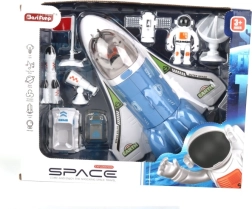 Ruimtevliegtuig met licht- en geluidseffecten