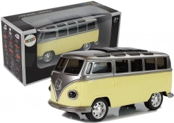 Trekauto-bus met lichten en geluiden – geel