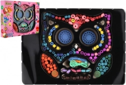 Gekleurde kralen met koord