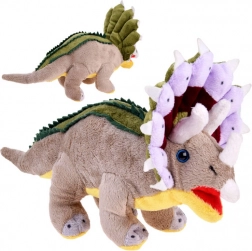 Pluchen speelgoed Triceratops 30 cm dinosaurus