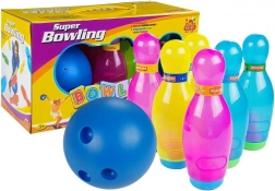 Kleurrijke bowling set voor kinderen