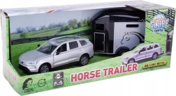 Kids Globe Volvo EX90 met paardentrailer en paard