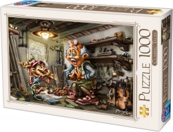 Puzzel PINOKIO 1000 stukjes van D-TOYS