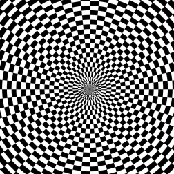 Curiosi vierkante puzzel Q Shimmer: Illusie IV, 79 stukjes